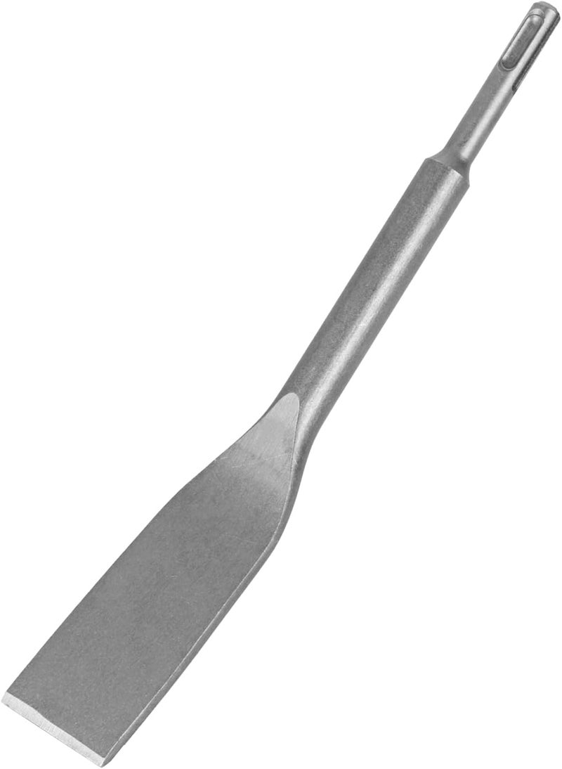 YOSIGHT Tile Chisel with SDS Plus Shank - 1.57 in. x 10.6 in. Alloy Steel Blade - Straight Edge for Smaller Grout Joints, Removing Tiles - Image 1